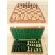 Турнирные шахматы Стаунтон №5 (фигуры c утяжелителем) в комплекте со складной деревянной доской
