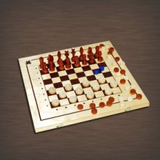 Игра три в одном (нарды, шашки, шахматы)