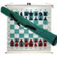 Шахматная доска демонстрационная виниловая магнитная с чехлом (70 х 70 см)
